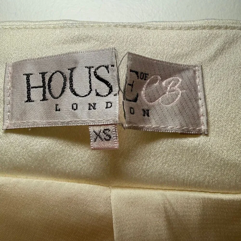 House of CB London off the Shoulder White Dress size XS